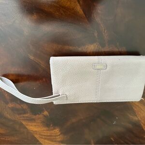 HOBO Leather Wristlet.